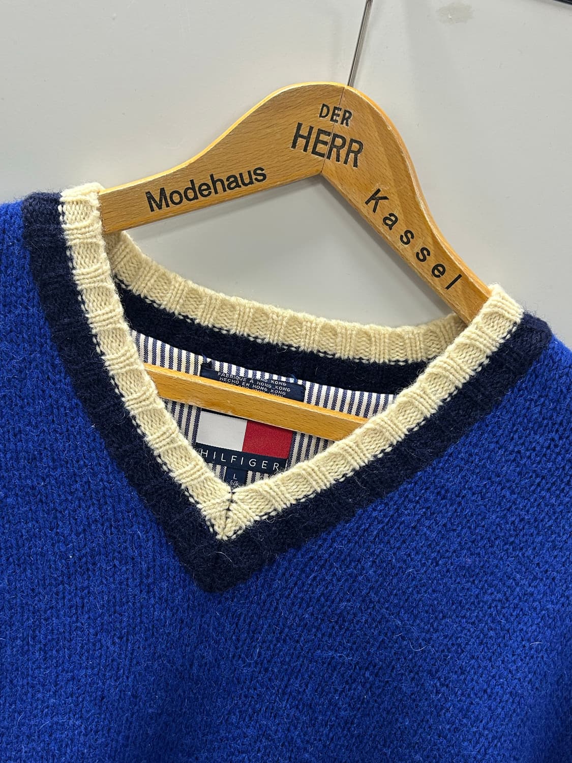 90s 타미힐피거 셔틀랜드 울 니트 상품이미지2