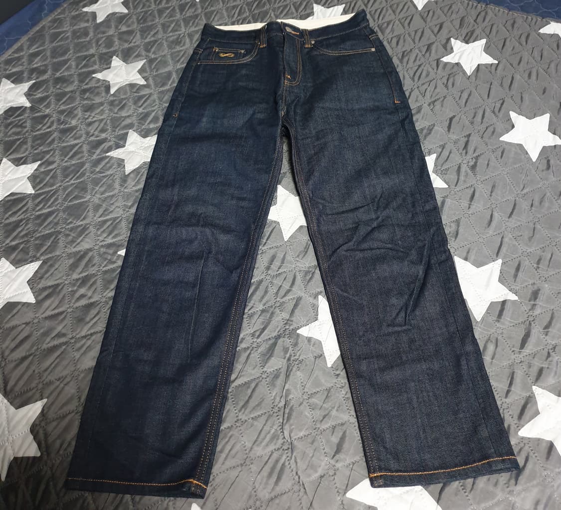 플랙 스티즈핏 셀비지 데님팬츠 (30) 상품이미지1