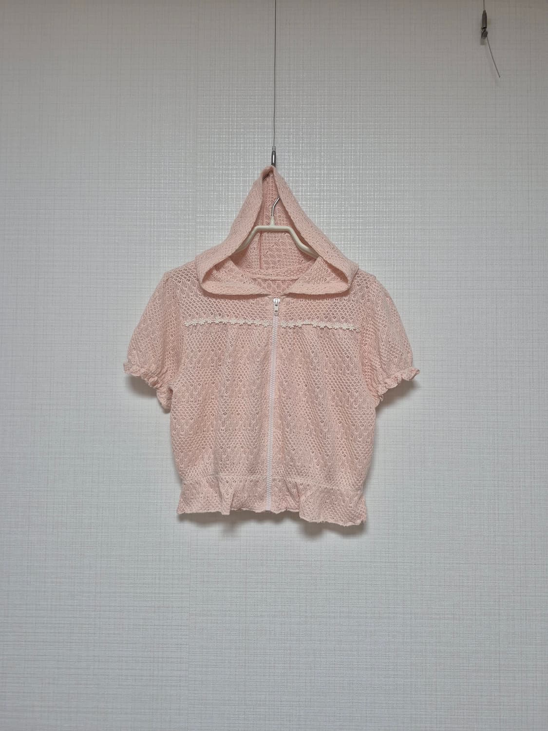 딸기우유 Japanese vintage 가기바리 크롭 후드집업입니다 ♡♡ 상품이미지1