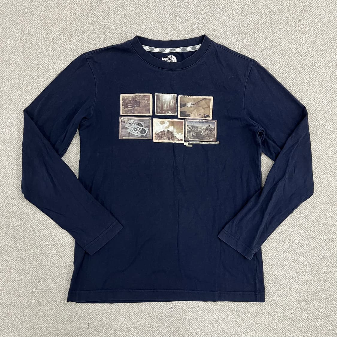 95 노스페이스 긴팔 슬리브 티셔츠 0220M 상품이미지1