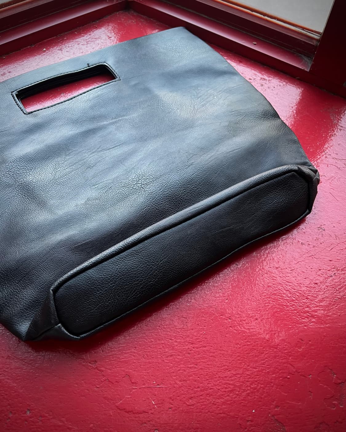 Dispark Real Leather Rock Studs Tote Bag 상품이미지10