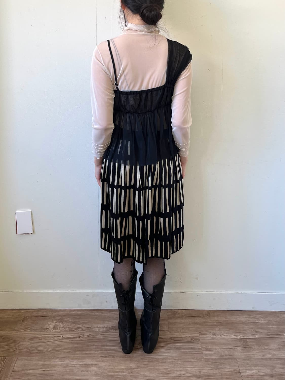 RIVIETTA 블랙 샤 뷔스티에 상품이미지10