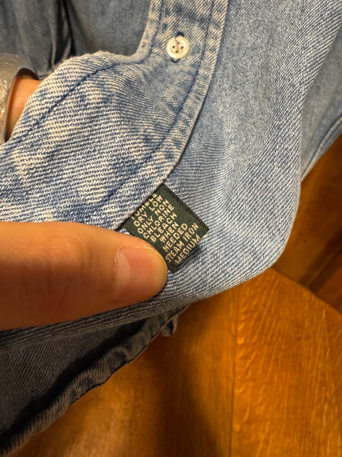 폴로컨트리 데님셔츠 (L) 상품이미지6