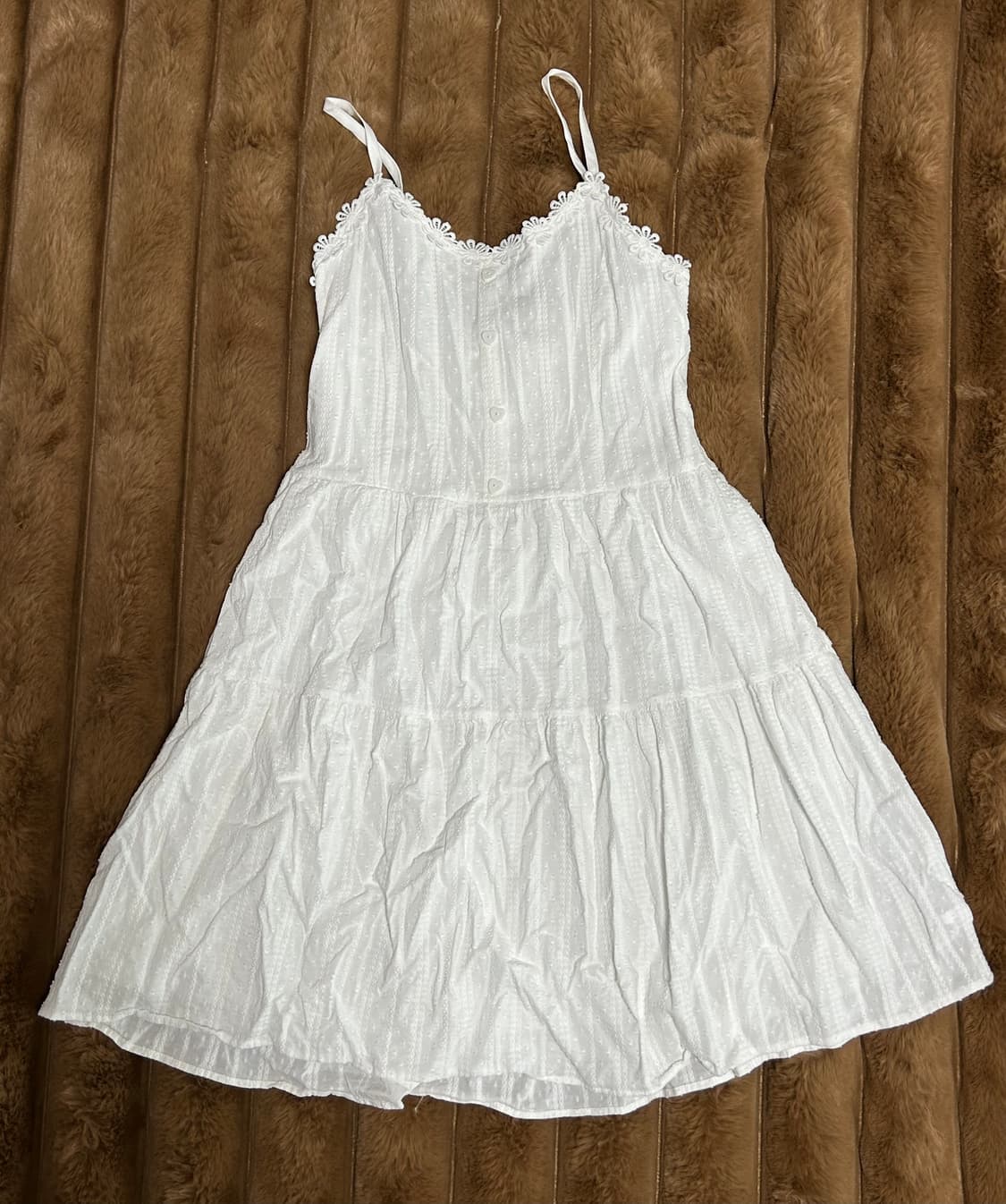 화이트 미니 나시 원피스 상품이미지1