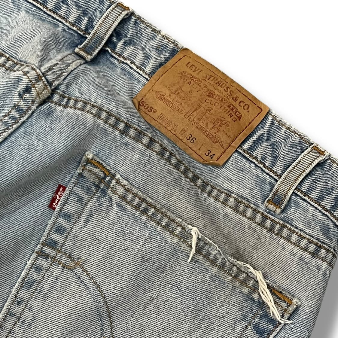  USA 리바이스 505 데님팬츠 y14184 상품이미지8