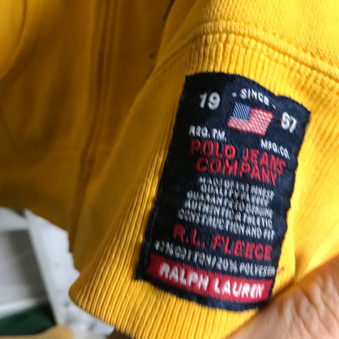 폴로 RL 스펠로고 후드집업자켓 상품이미지5