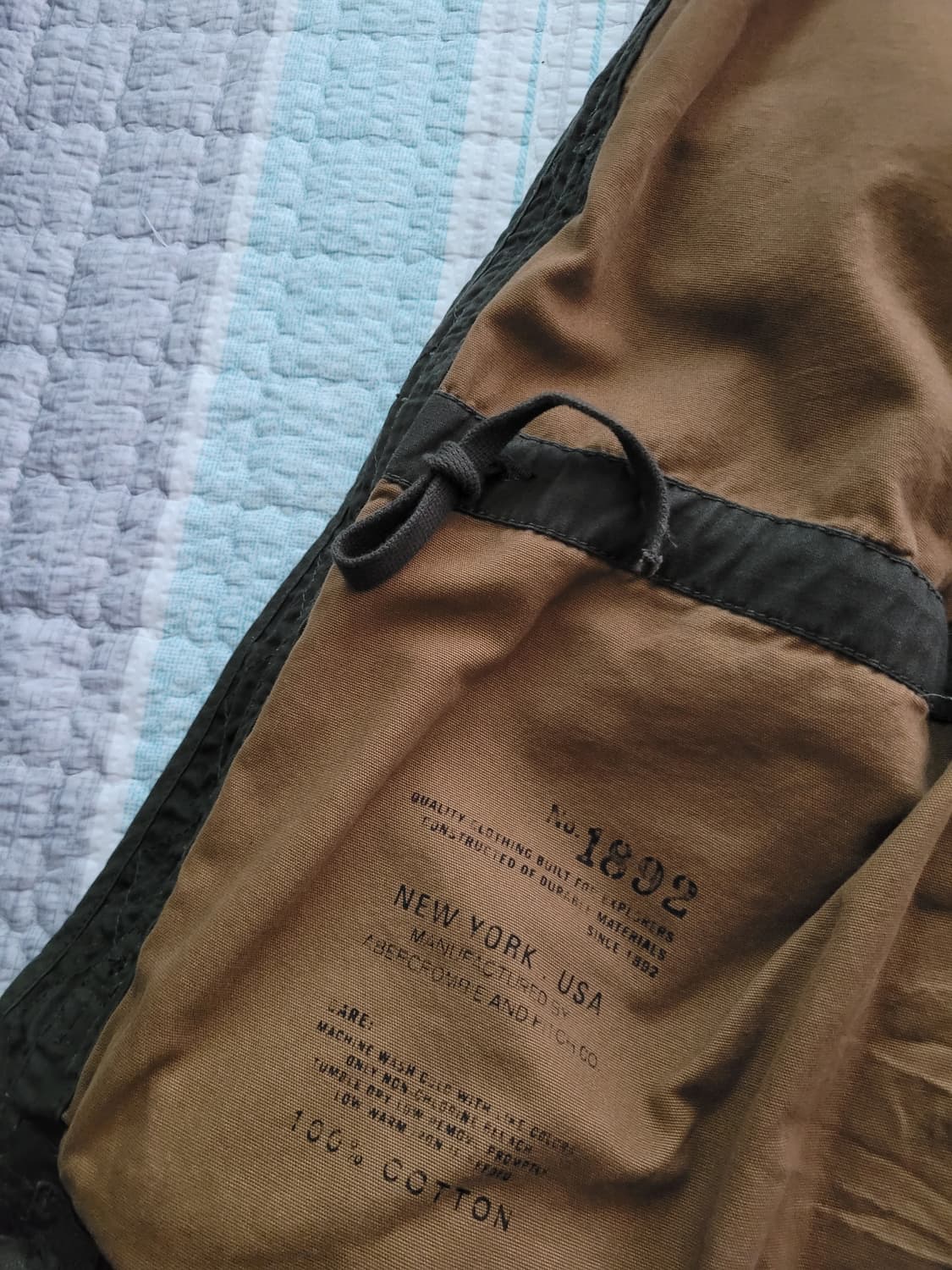 아베크롬비. Abercrombie 밀리터리 필드야상자켓 M 100사이즈 상품이미지8