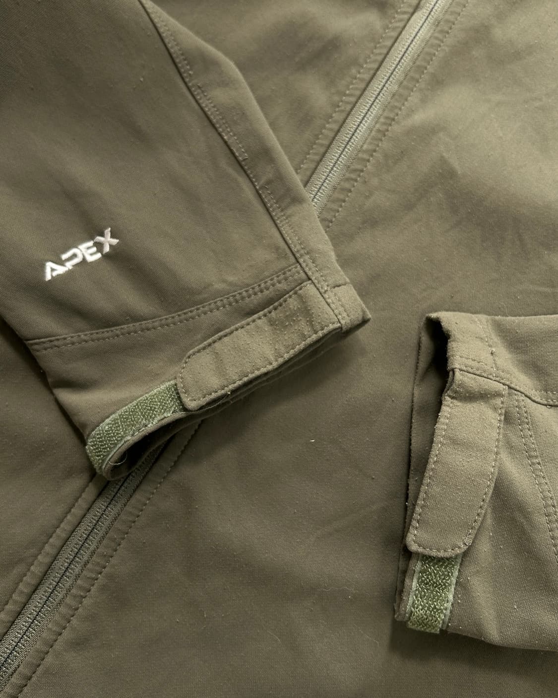 노스페이스 APEX 브라운 소프트쉘 자켓 상품이미지5