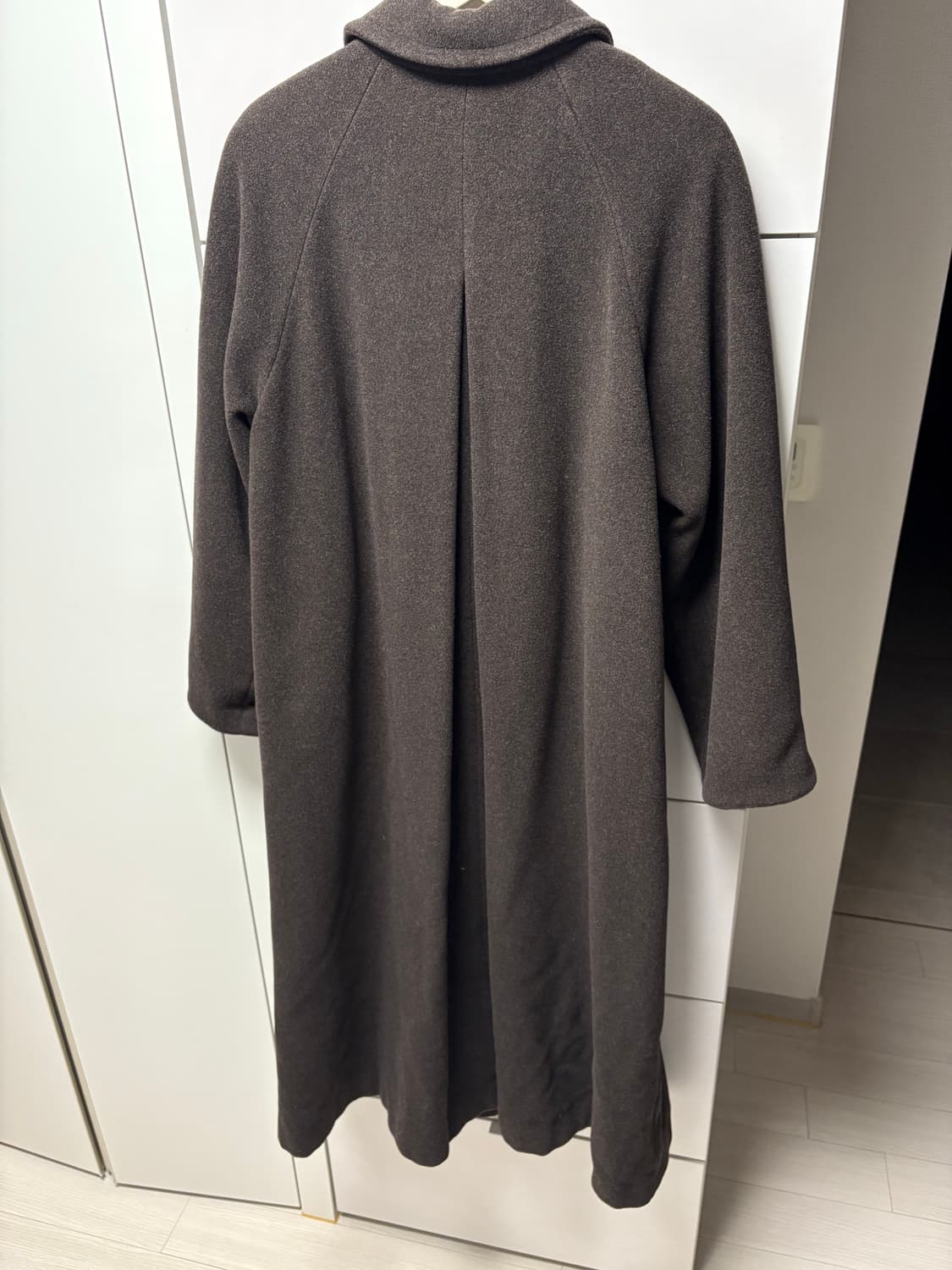 빈티지 발마칸 코트 브라운 66-77사이즈 르메르 오라리 상품이미지3