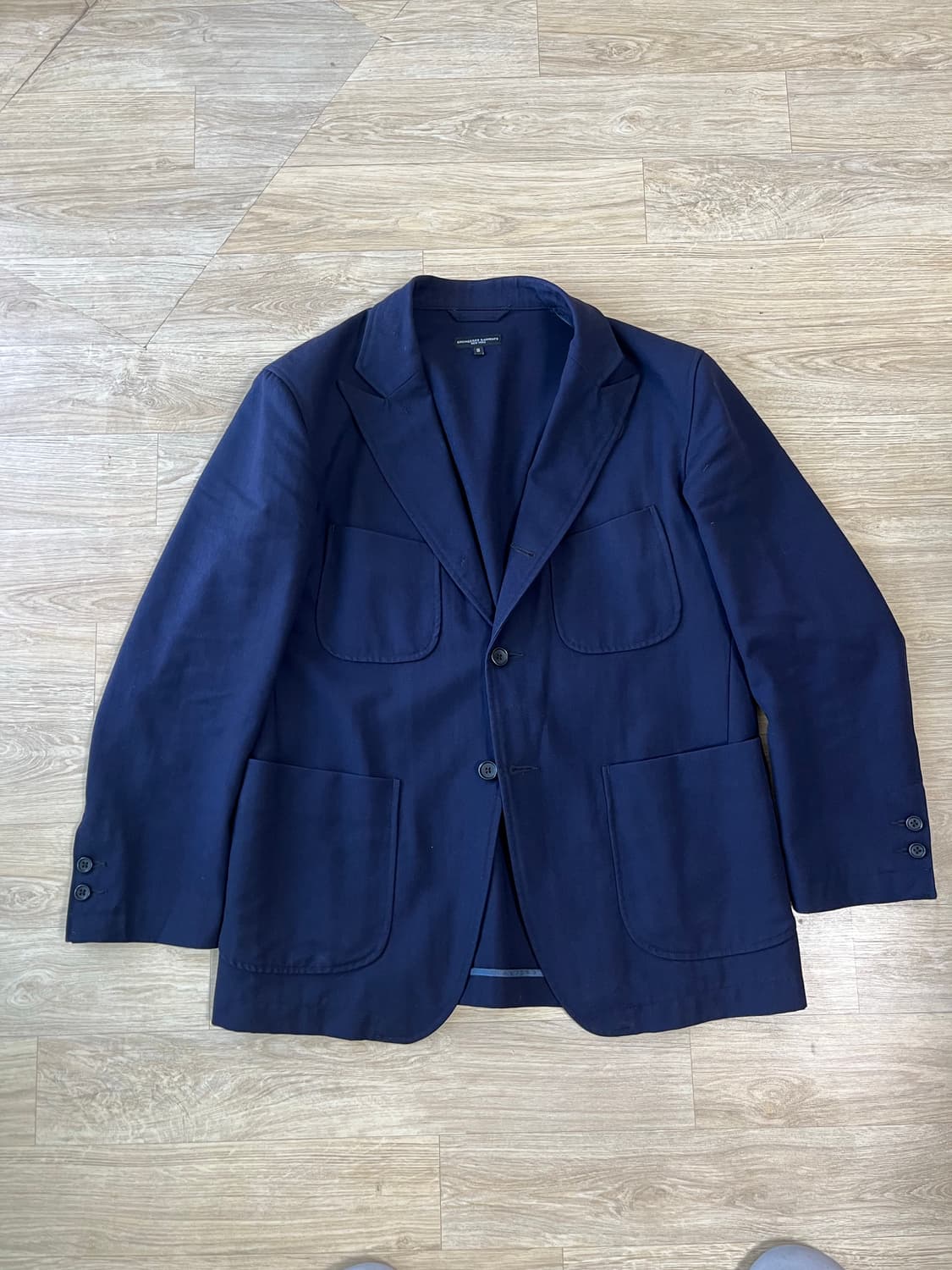 엔지니어드 가먼츠 뉴 베드포드 NB자켓 유니폼 서지 울 다크 네이비 S 상품이미지2