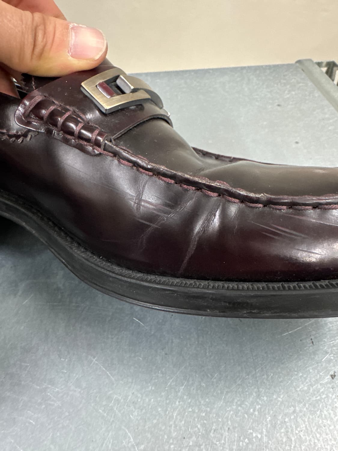 토즈 버건디 버클 로퍼 7 상품이미지8