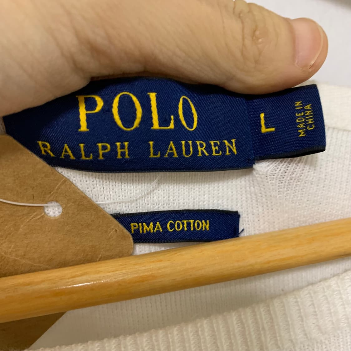 폴로 스트라이프 롱슬리브 긴팔 니트 L 빈티지 남녀공용 상품이미지6