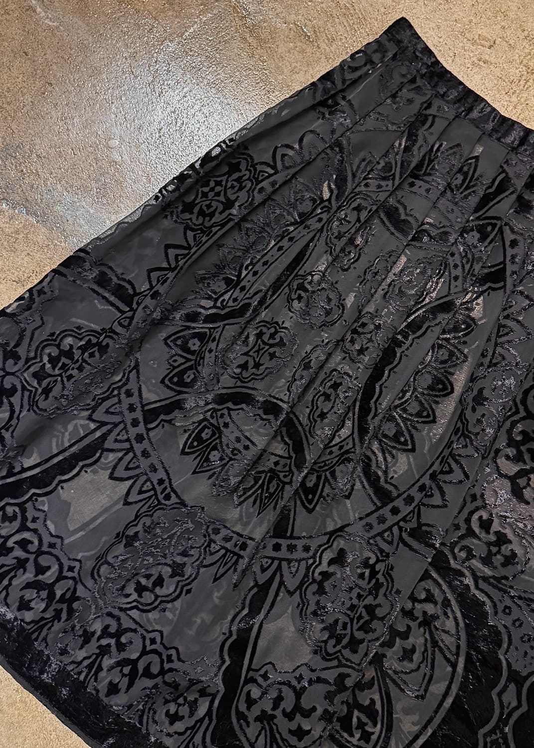 25-26 ) HIROKO KOSHINO Patterned Skirt 상품이미지7