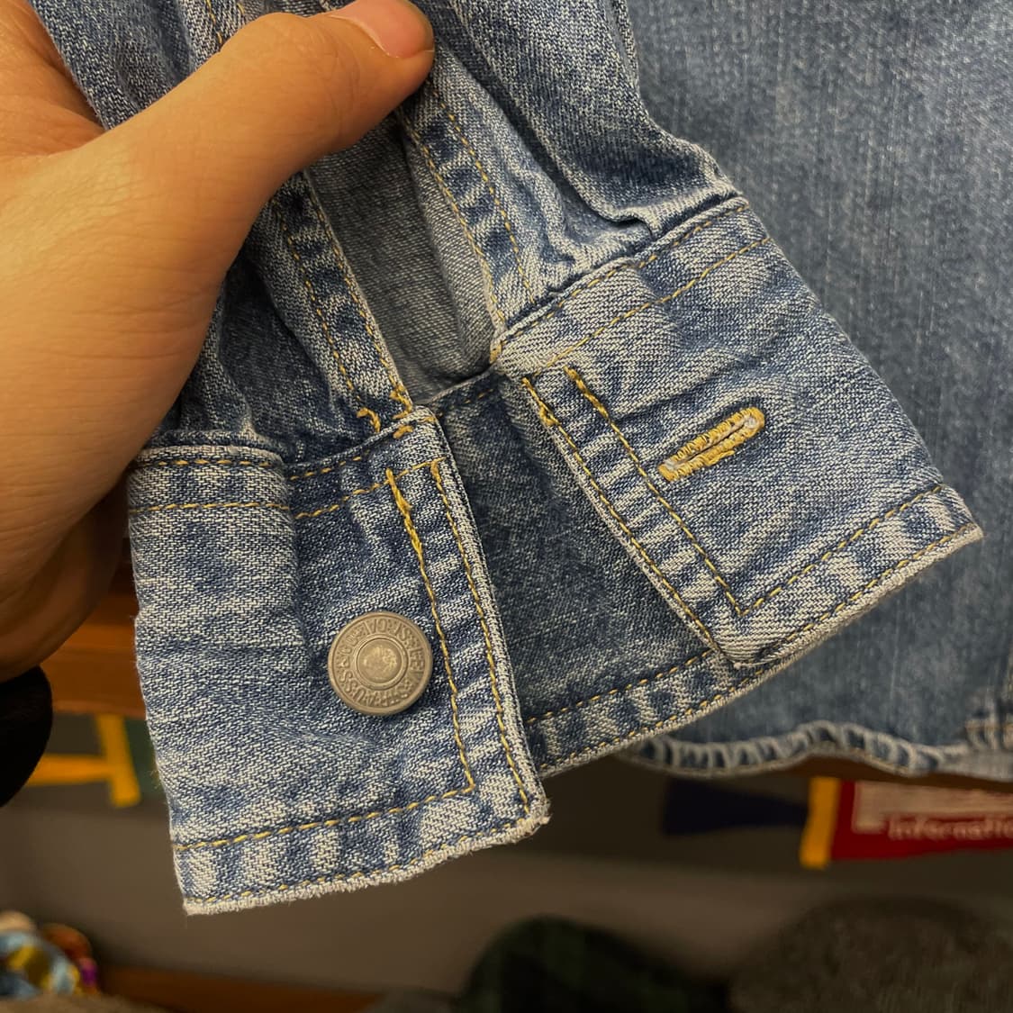 리바이스 클래식 포켓 데님 셔츠 상품이미지6