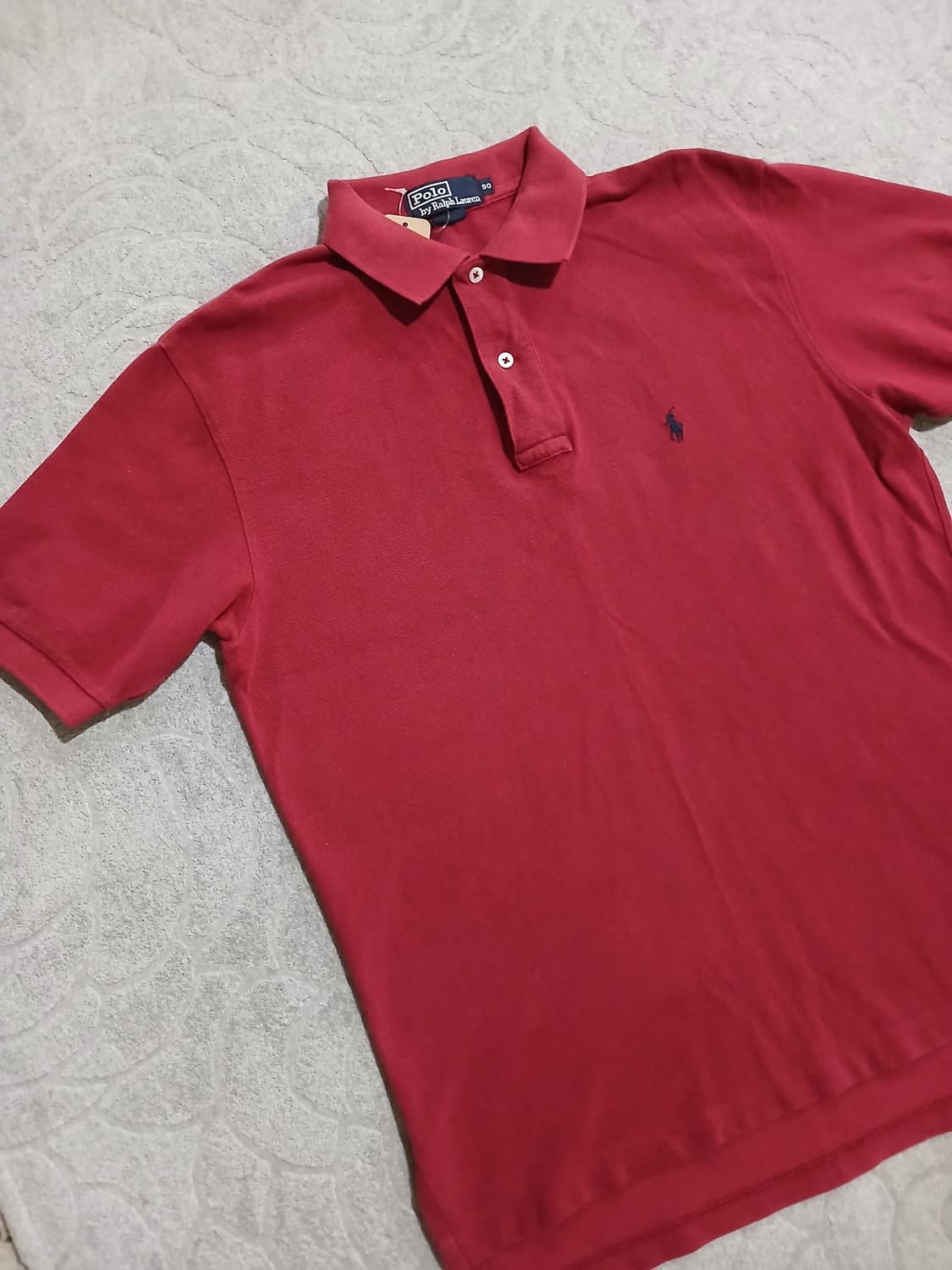 *폴로 랄프로렌 레드 반팔 카라티  상품이미지2