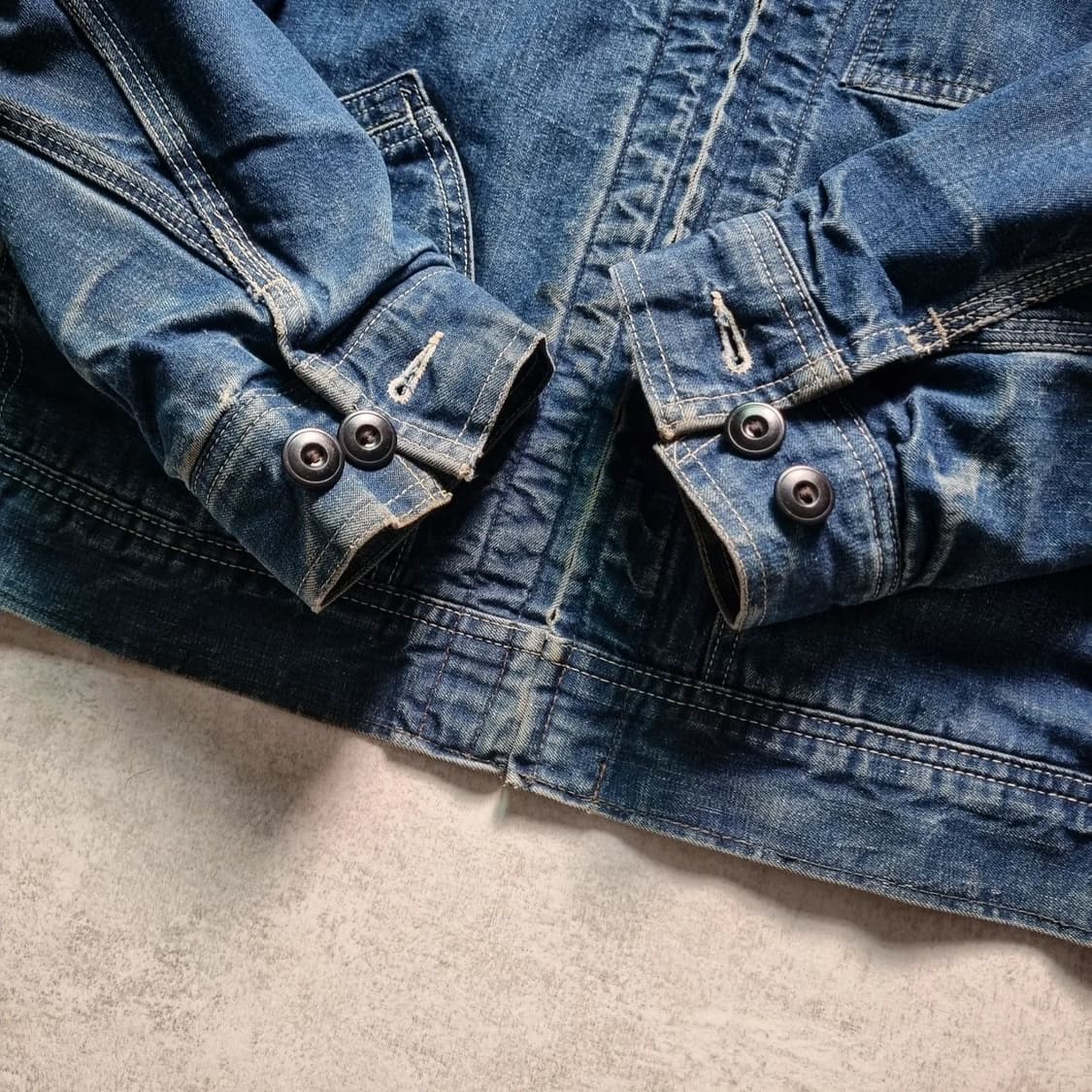 60s Lee 191-LB 젤트데님 블랭킷 워크자켓 44R 상품이미지3