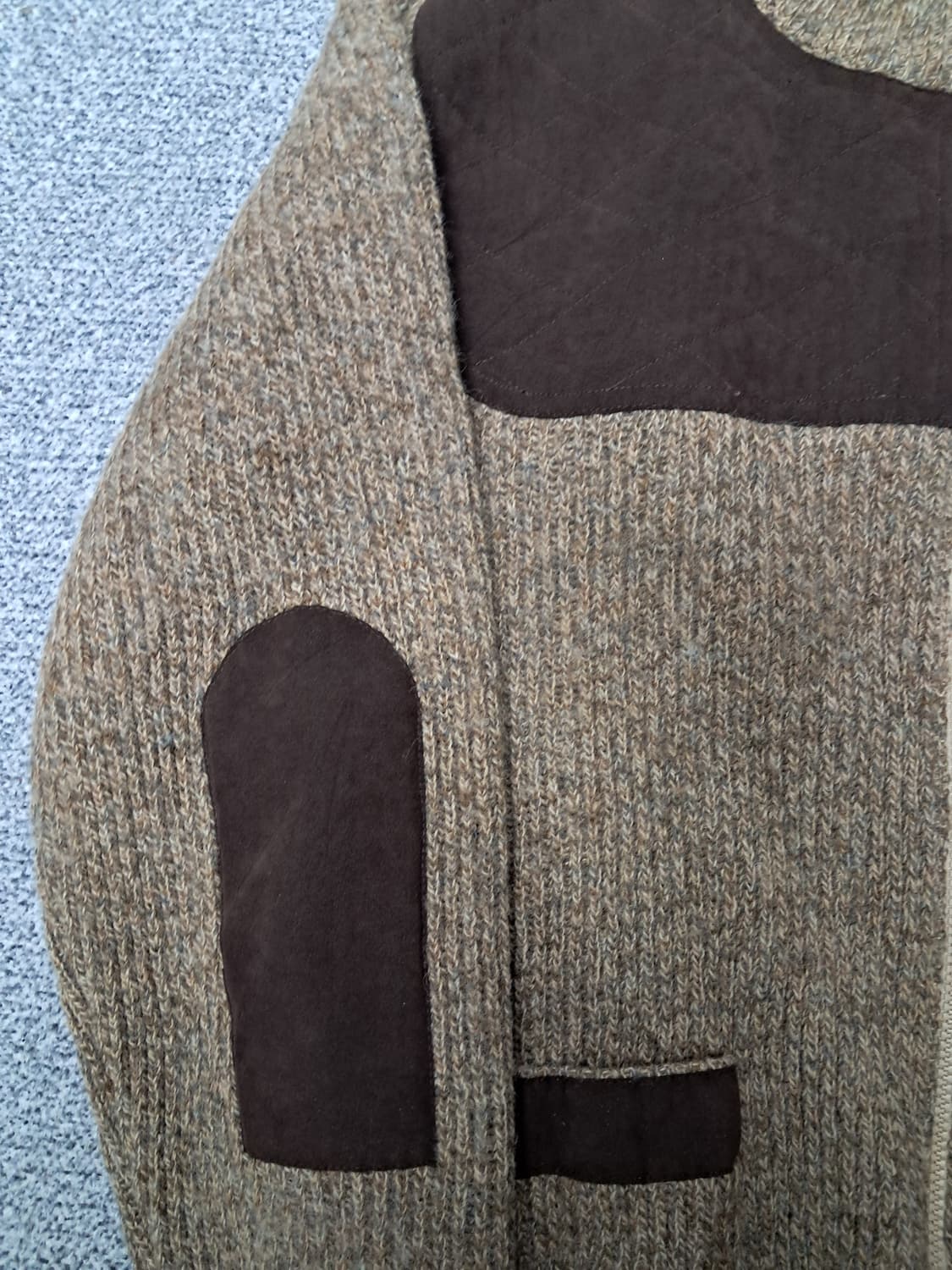 할리오브 스코트랜드 니트집업 상품이미지4