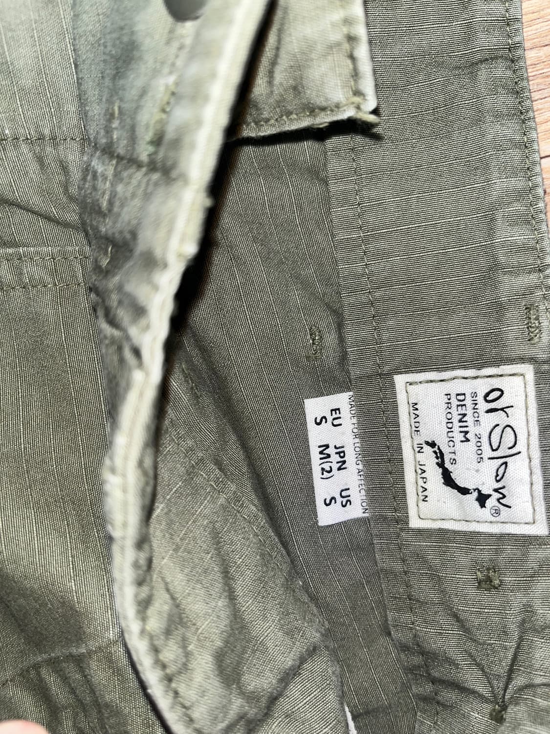 오어슬로우 퍼티그 팬츠 상품이미지3