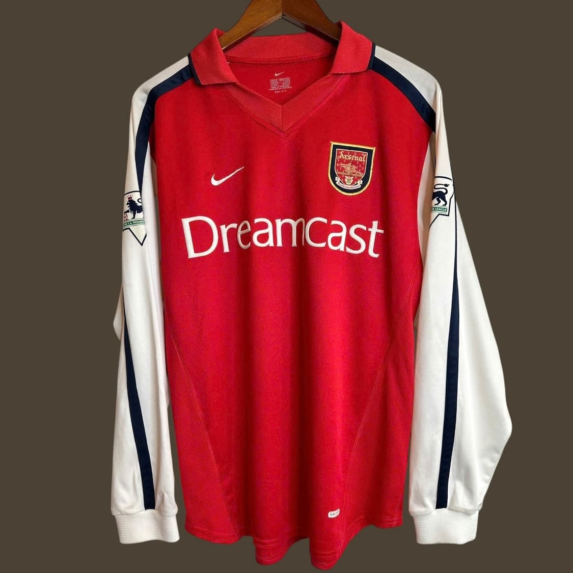 00-02 아스날 베르캄프 홈 유니폼 상품이미지1