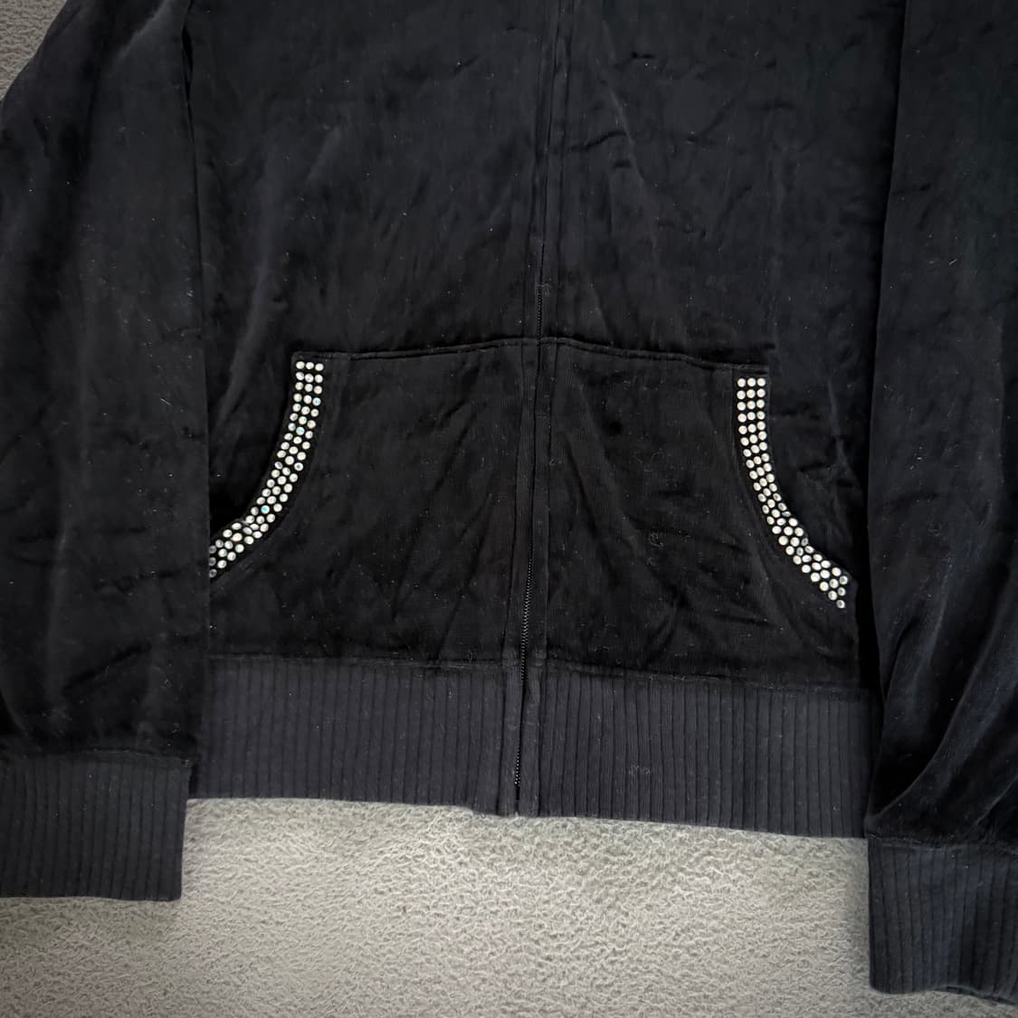 Y2k stud detail hoodie 상품이미지3