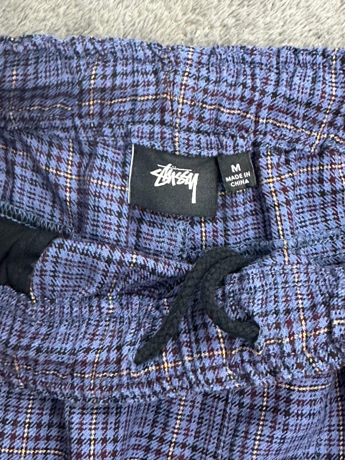 Stussy Check Beach Pants M 상품이미지5