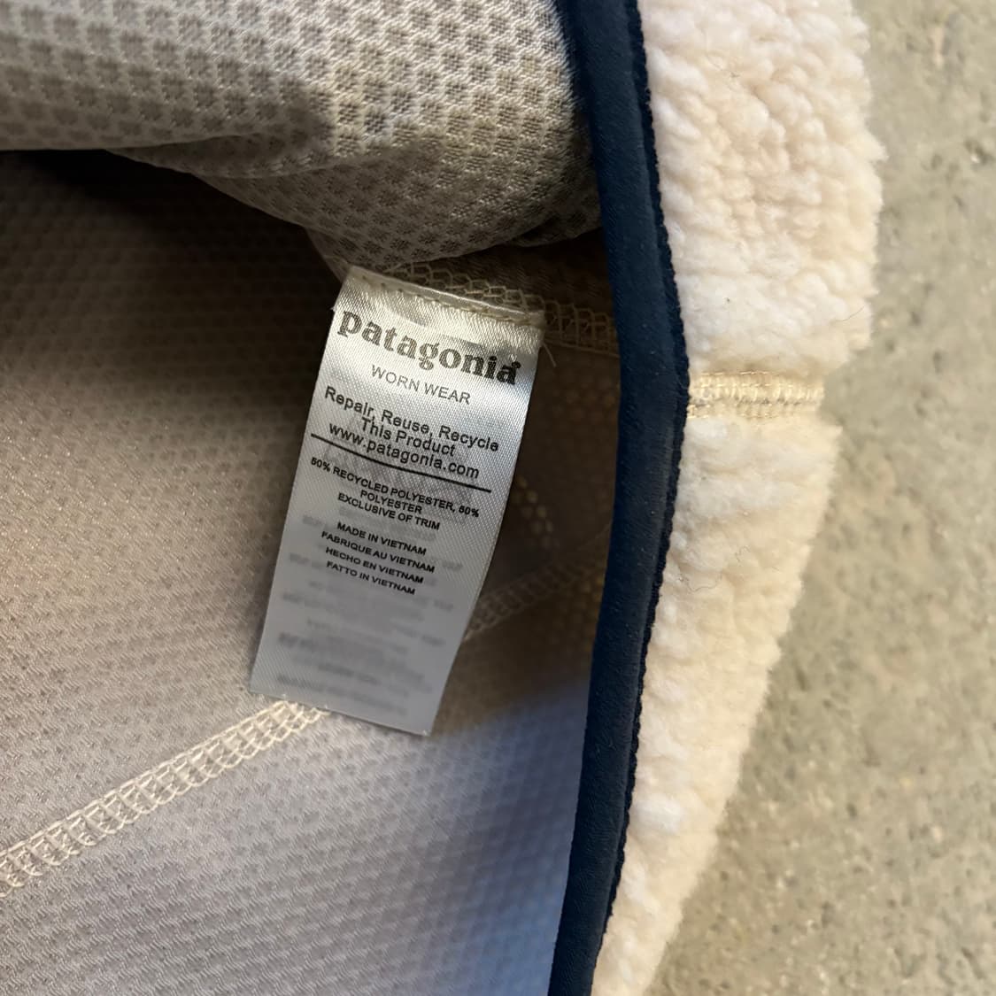 파타고니아 내츄럴/네이비 클래식 레트로 X 베스트 상품이미지6
