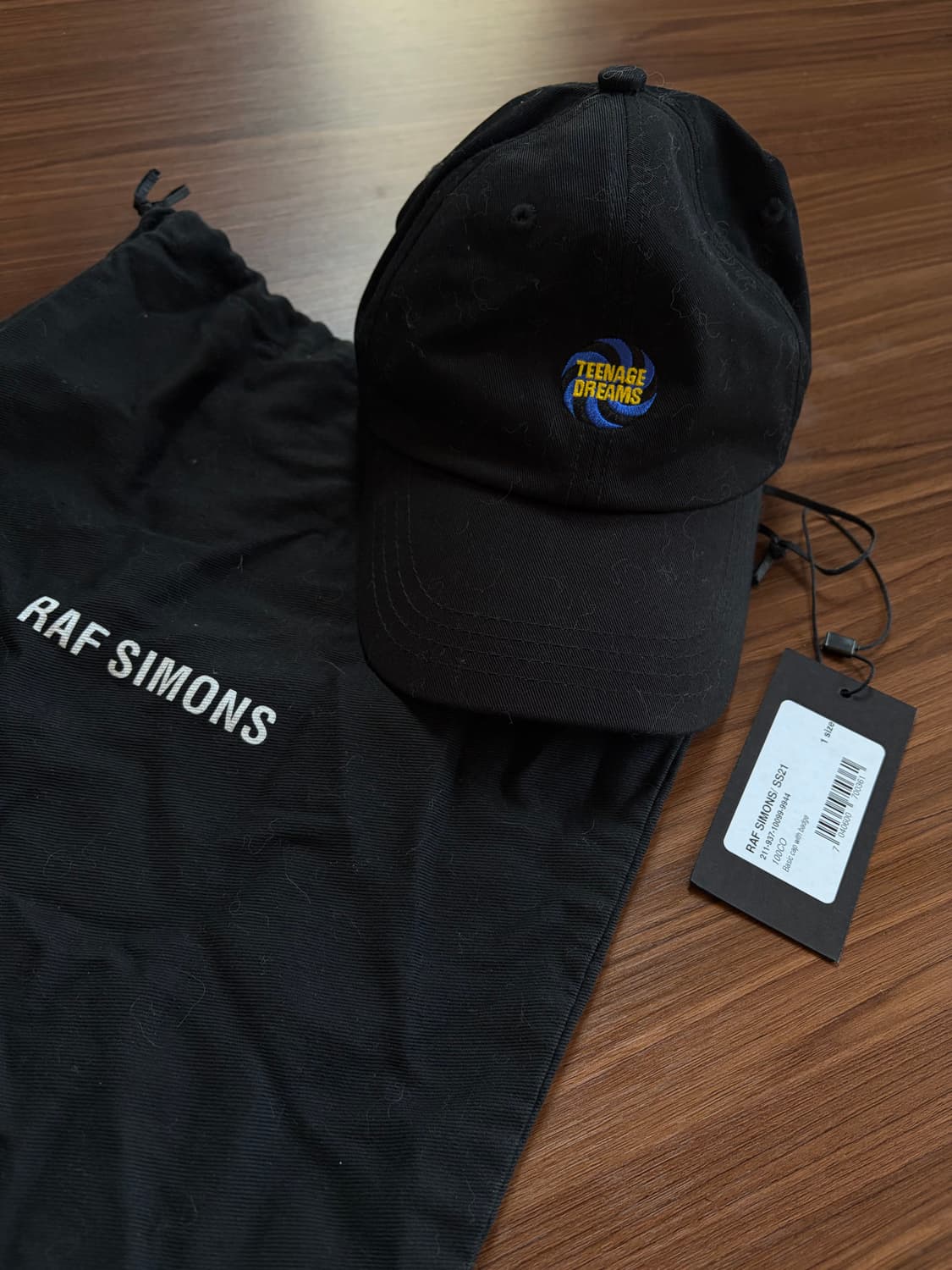 라프시몬스 자수 볼캡 상품이미지1