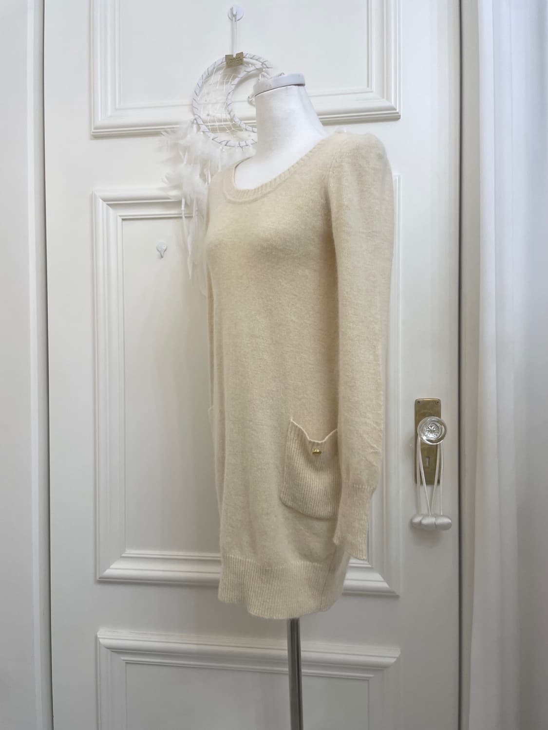 butter cream angora pocket point shirrin 상품이미지2