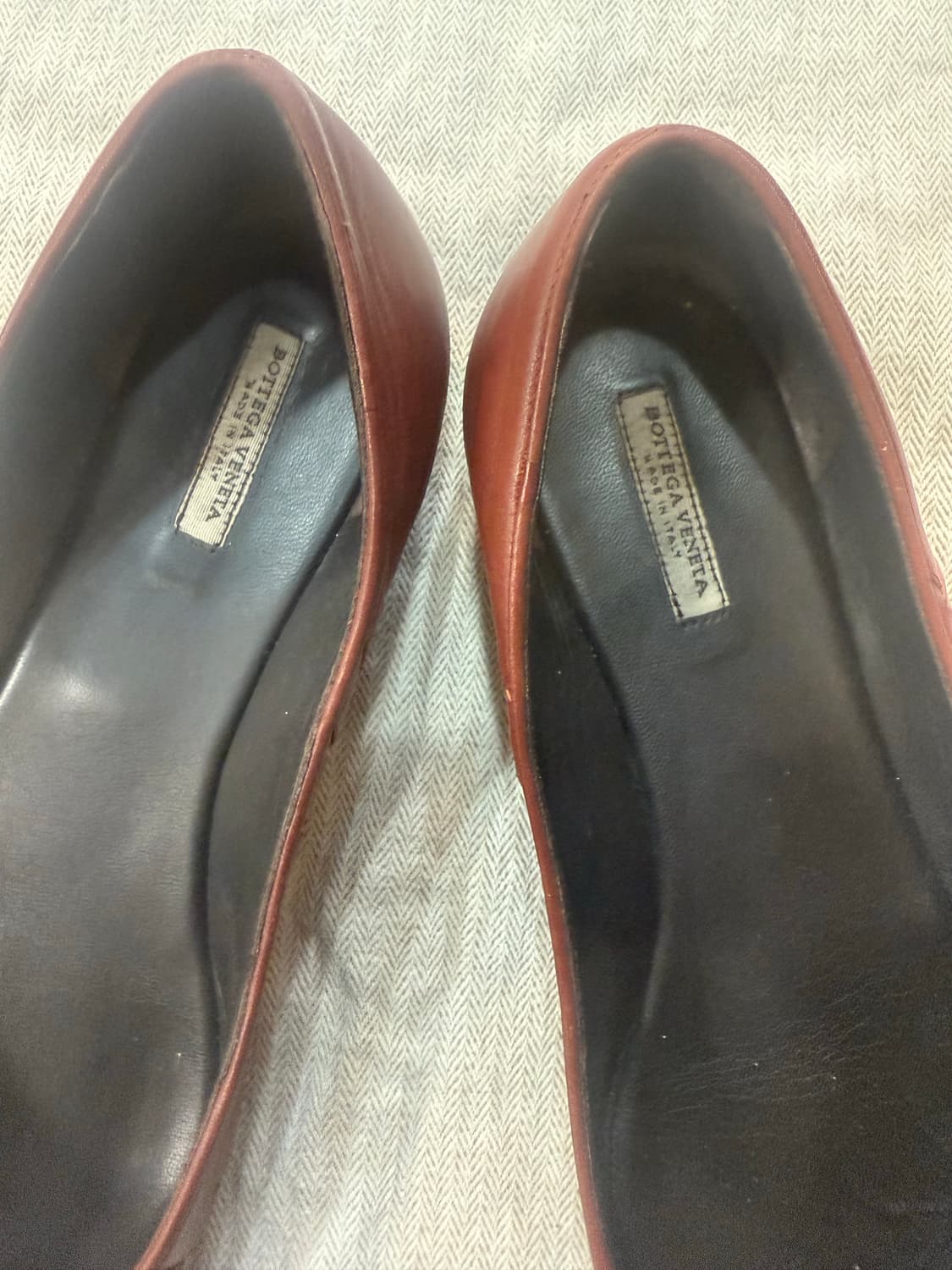 36 1/2 정품 보테카베네타 인트레치아토 플렛슈즈 팝니다 상품이미지2