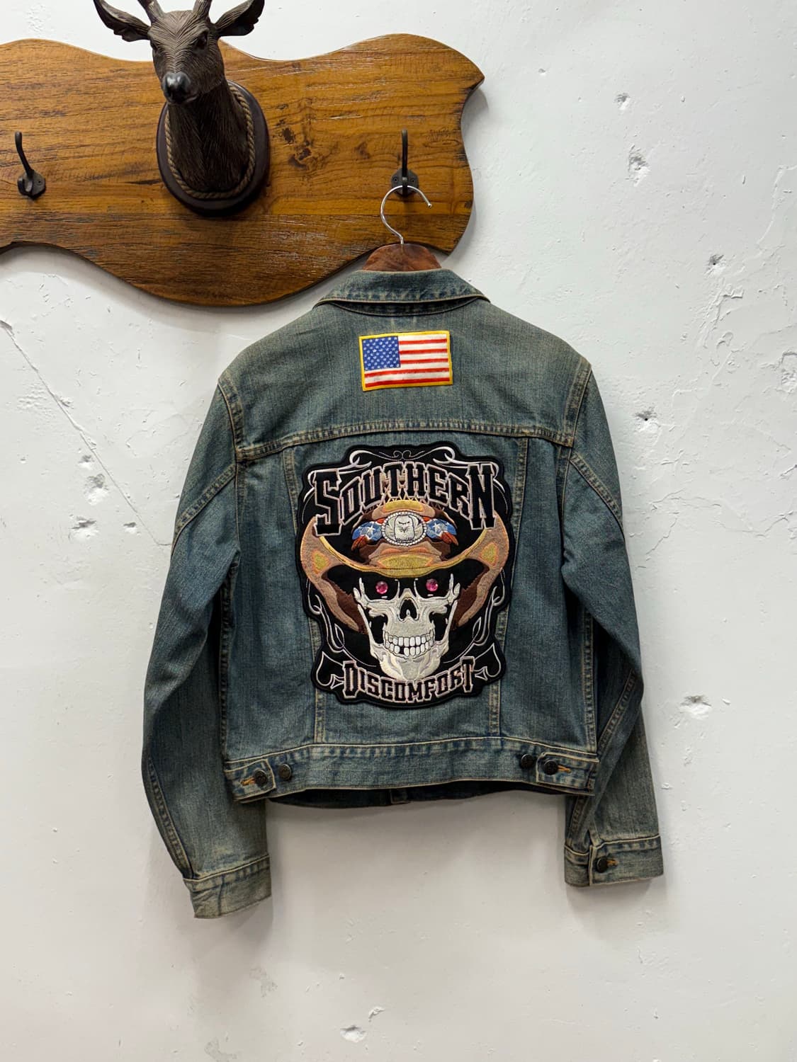 55) Japan Big John Denim Custom Jacket 상품이미지5