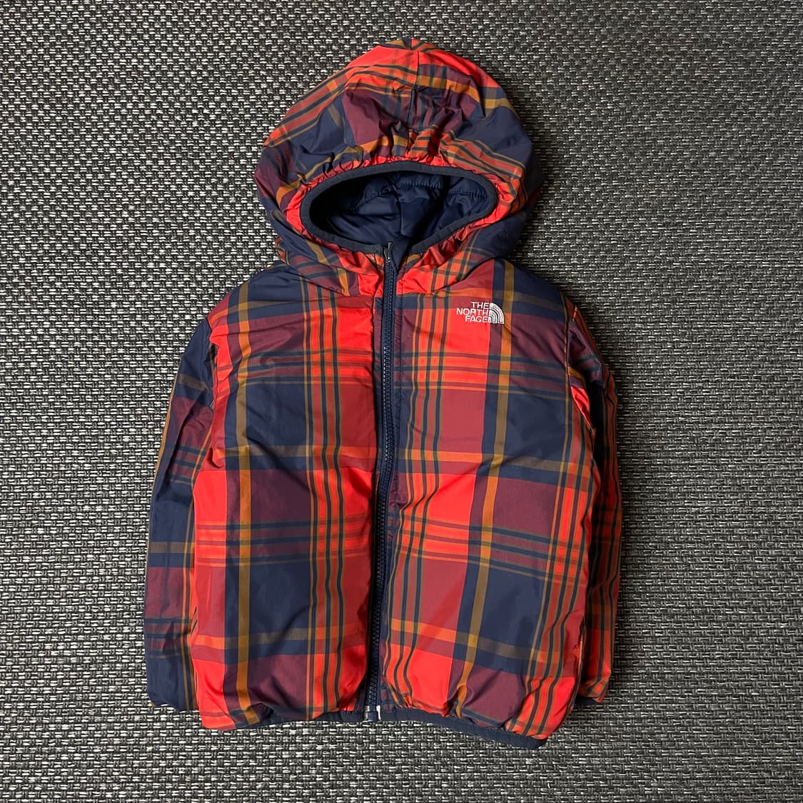 노스페이스 키즈 네이비 리버시블 경량 패딩 자켓 상품이미지8