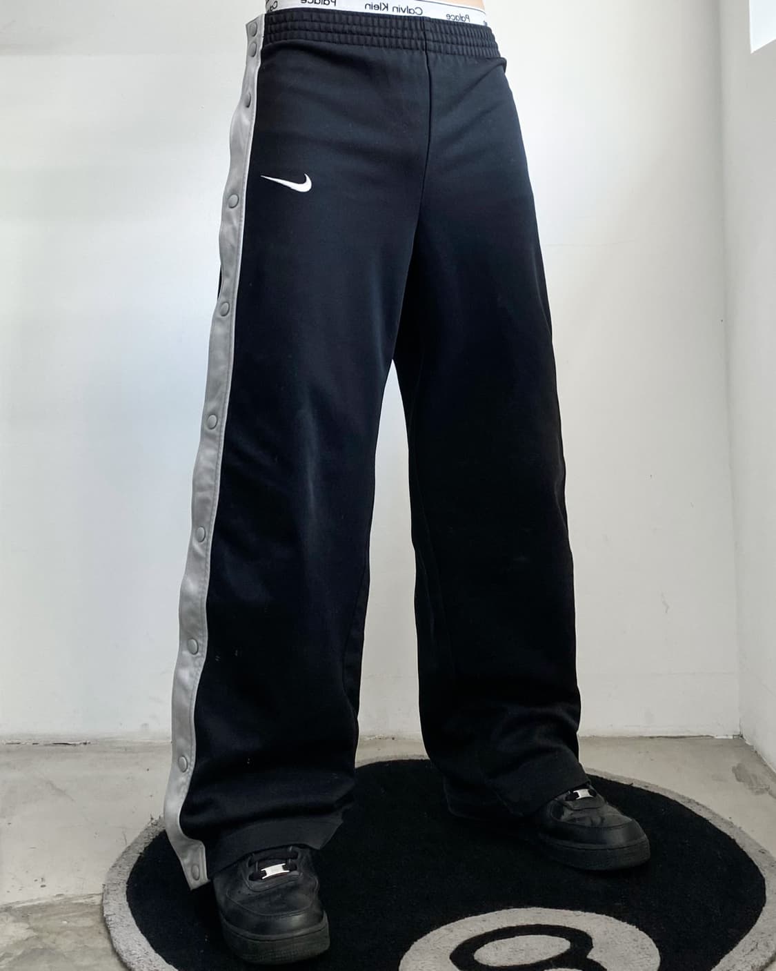 나이키 2000‘s 스우시 올 스냅 버튼 트랙 팬츠 상품이미지1