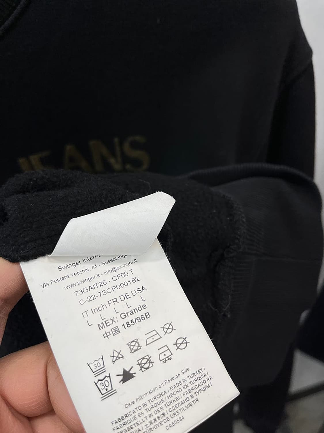 100) 베르사체 신형 꾸뛰르 맨투맨  상품이미지4