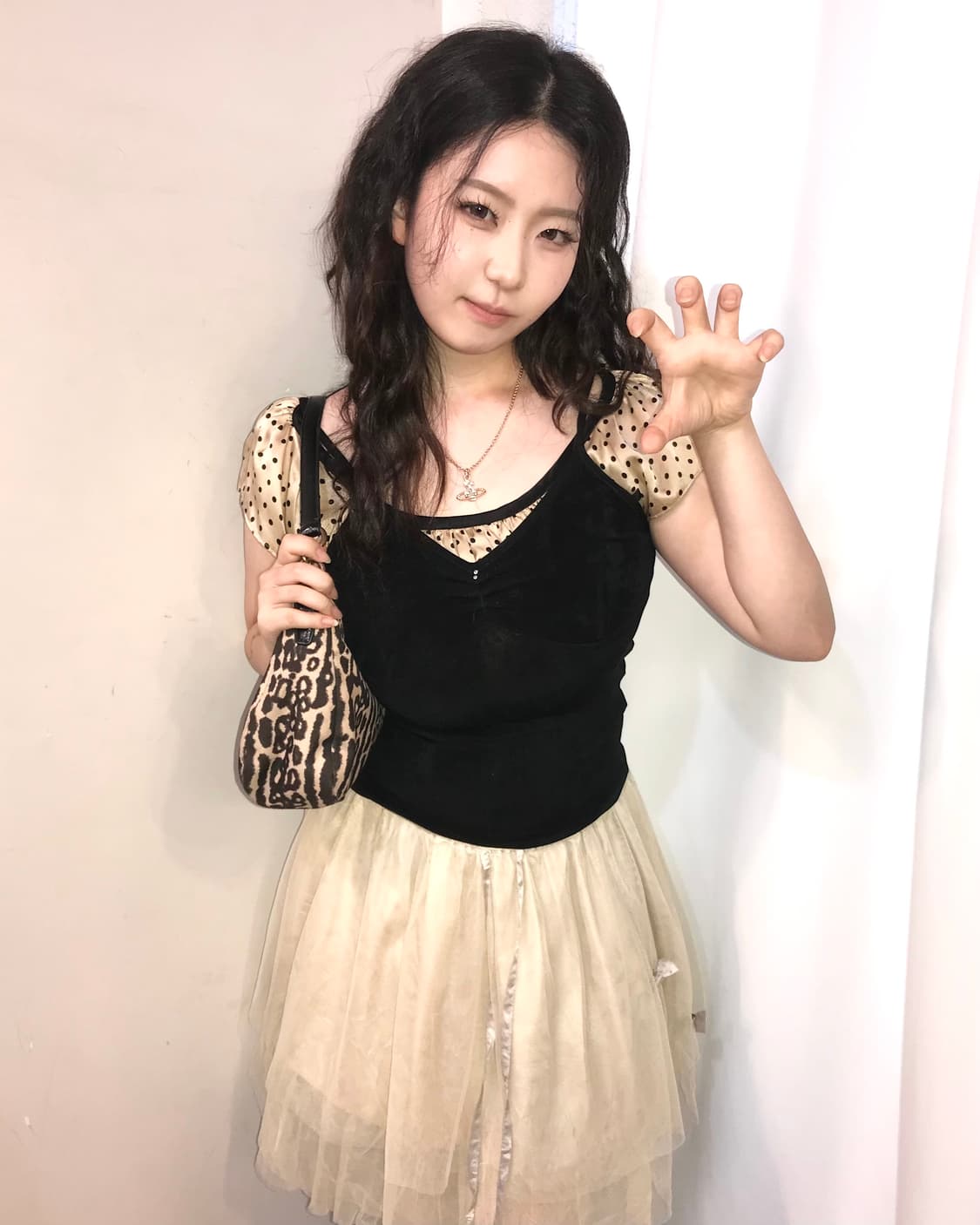 도트 오네갸루 코디 세트 💅 상품이미지1