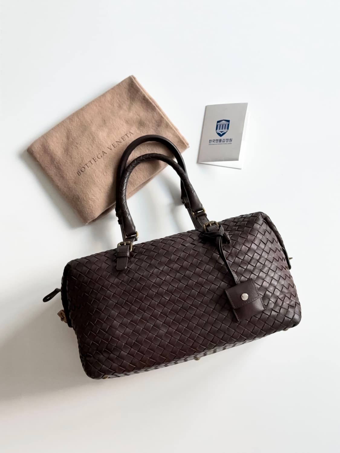 보테가 베네타 인트레치아토 보스턴백 상품이미지1