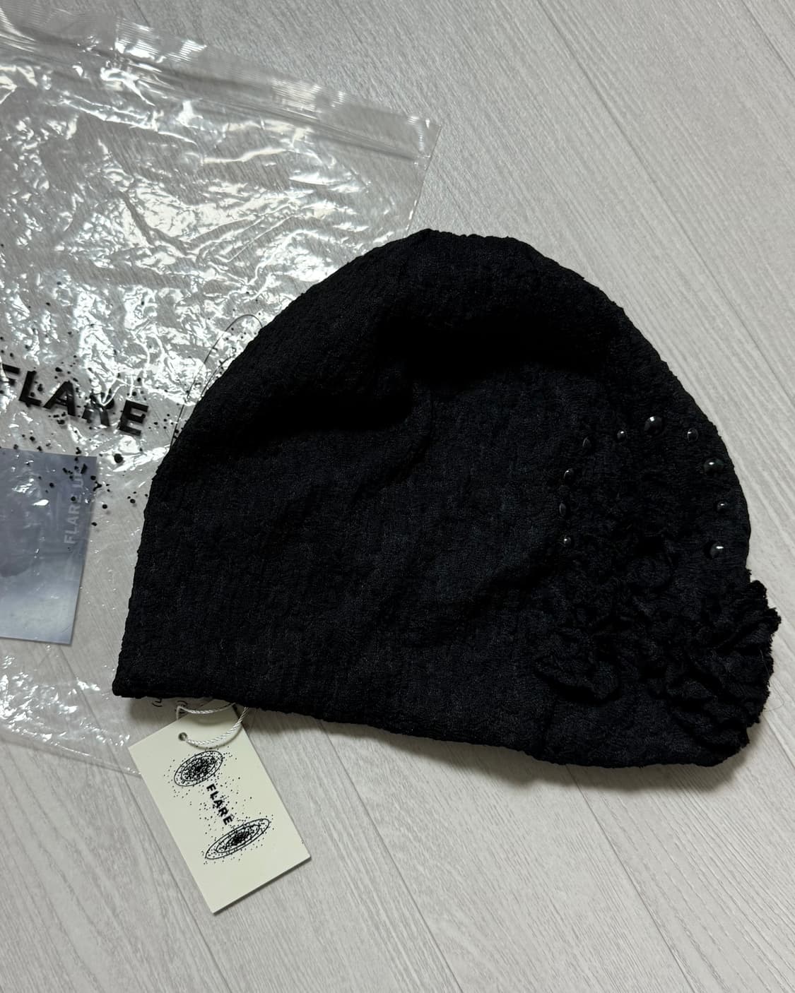 플레어업 러플 셔링 비니 상품이미지2