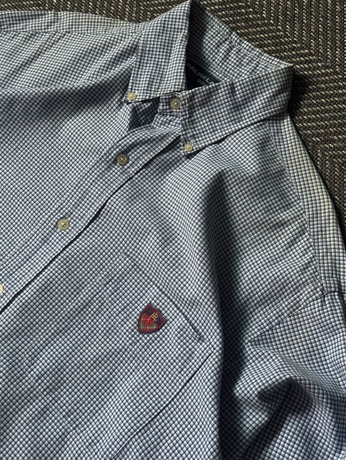 폴로 랄프로렌 TILDEN 깅엄 체크 셔츠 (105-108) 상품이미지5