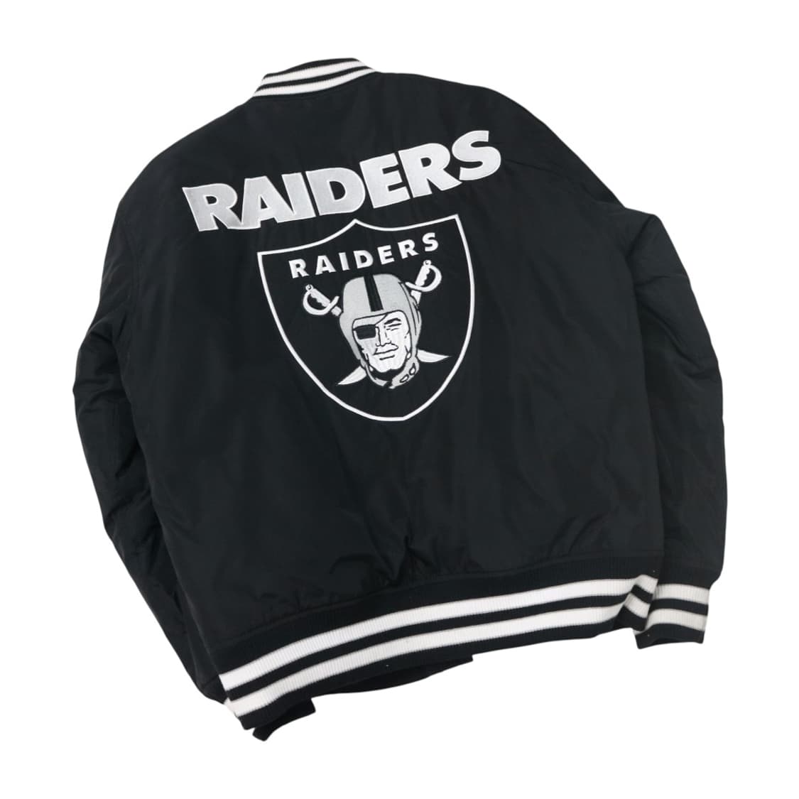 AVIREX 아비렉스  x NFL 레이더스 빅로고 스타디움 자켓 (M) 상품이미지1