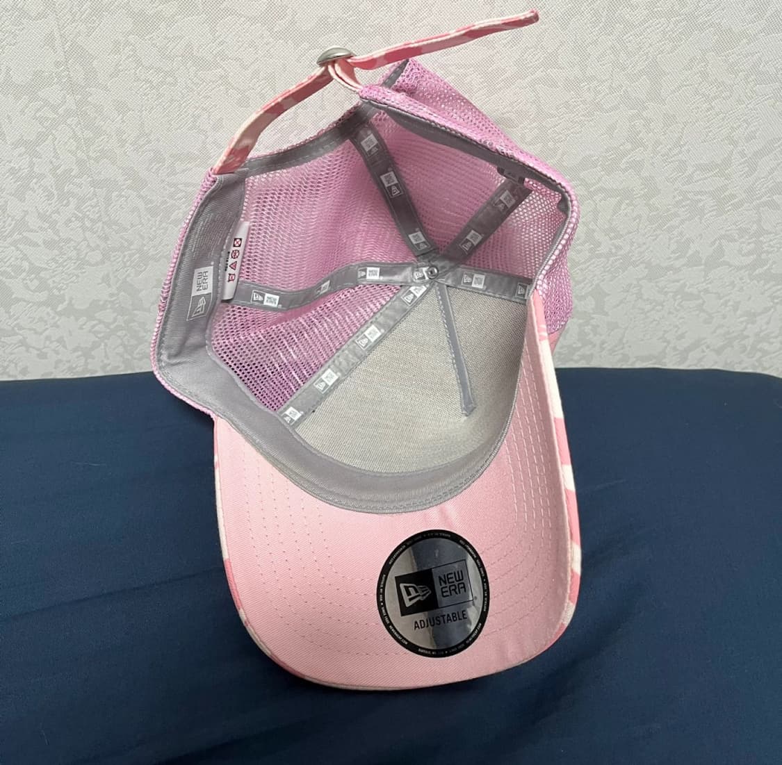 [New Era]뉴에라 메쉬 핑크 볼캡(새상품) 상품이미지5