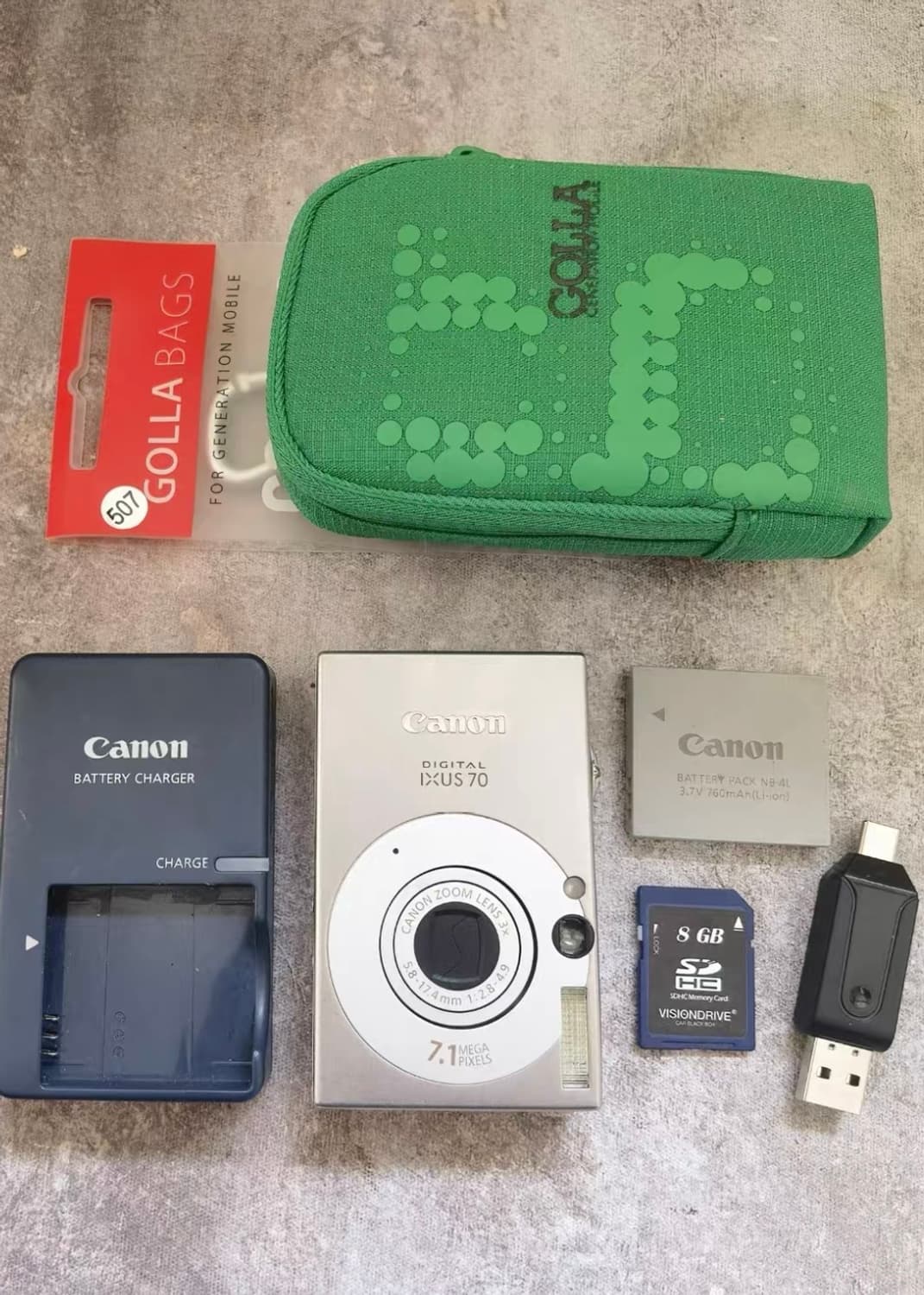 캐논 익서스 70 CANON IXUS 70 빈티지 디지털카메라 디카 상품이미지7