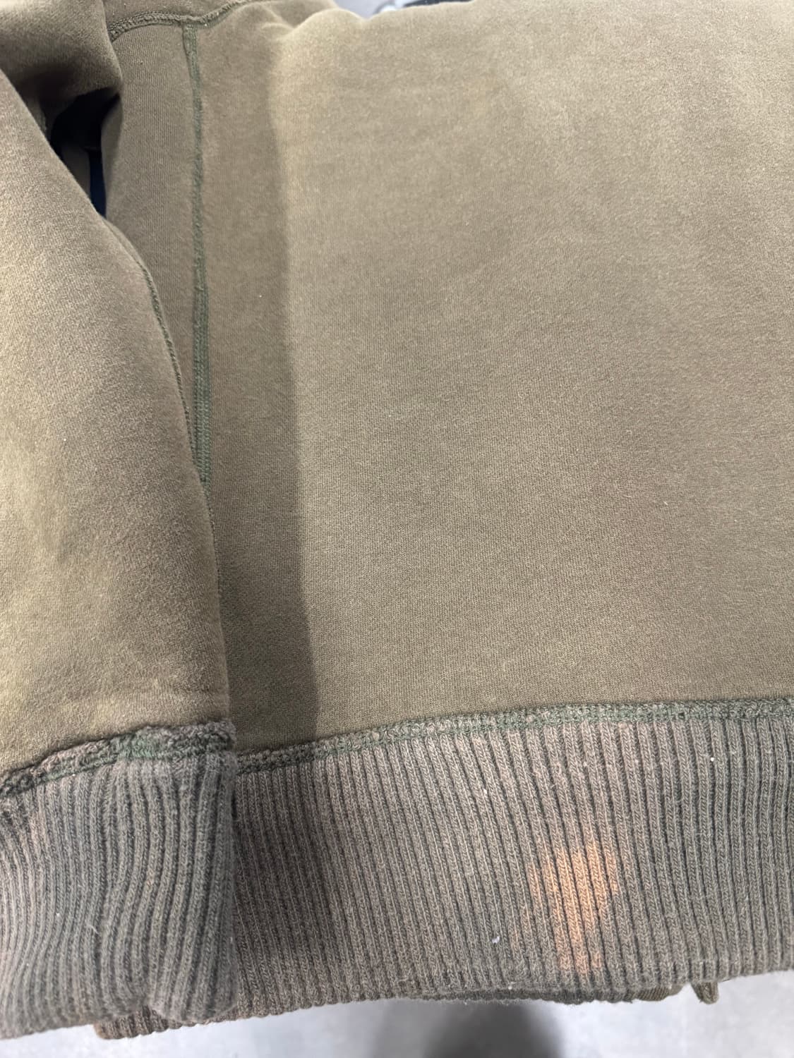 아베크롬비 양털울프죠 후드자켓 카키브라운 상품이미지8