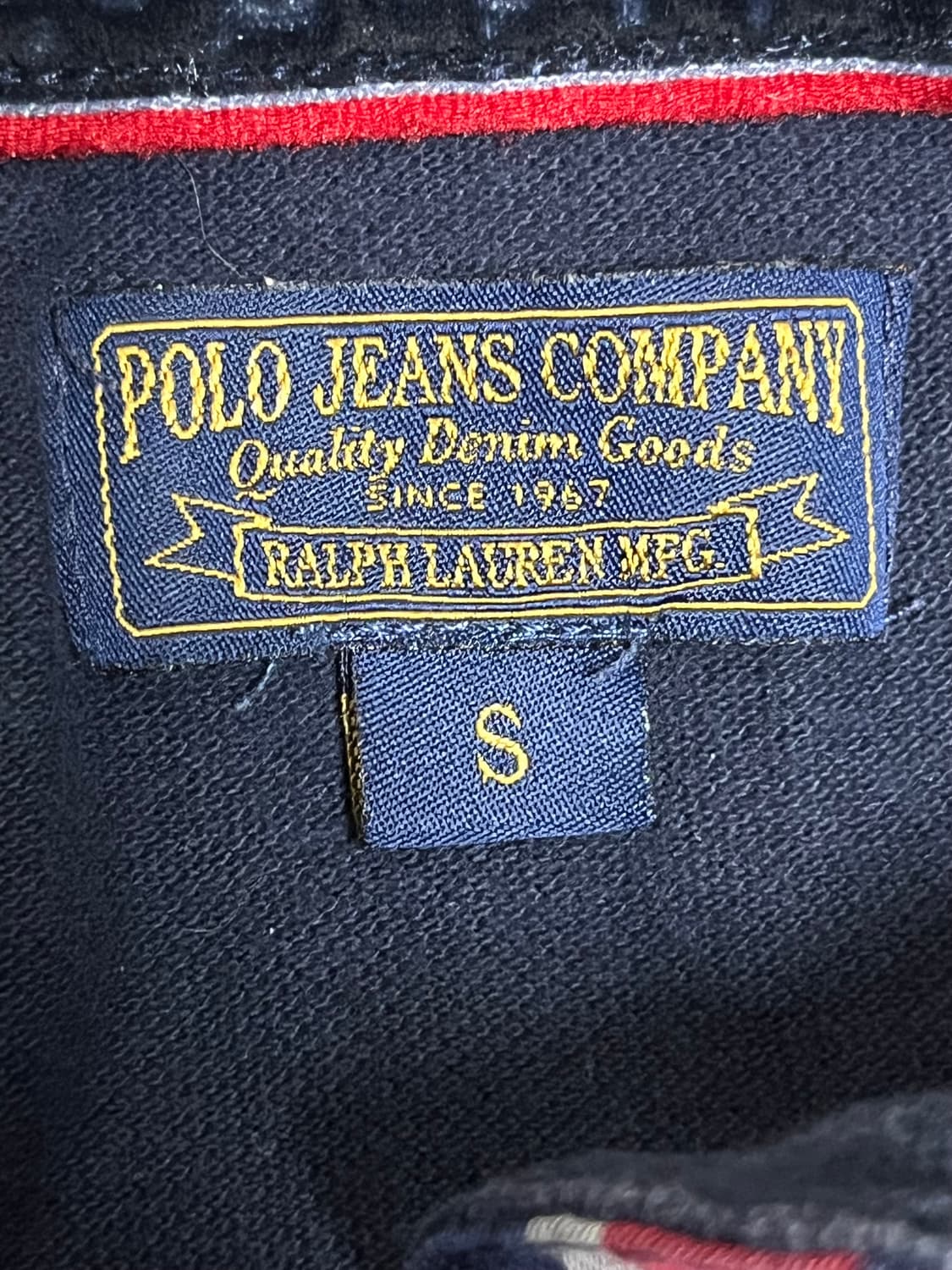 폴로 진스 랄프로렌 네이비 폴로셔츠 S사이즈 상품이미지3