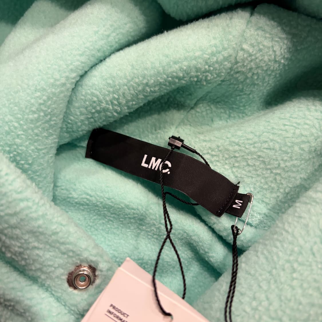 [M] 엘엠씨 LMC 플리스 후드티 민트 D102 상품이미지7