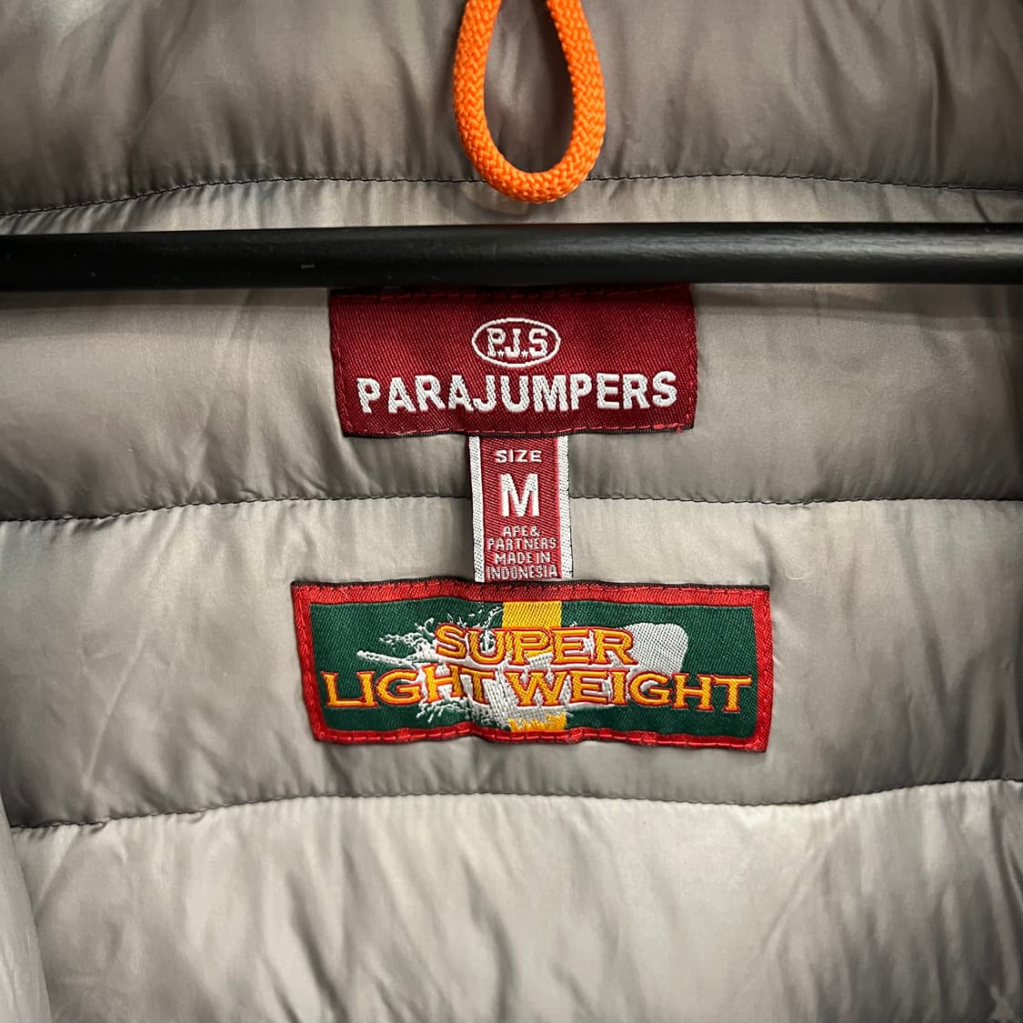 파라점퍼스 유고 경량패딩 M 블랙 상품이미지5