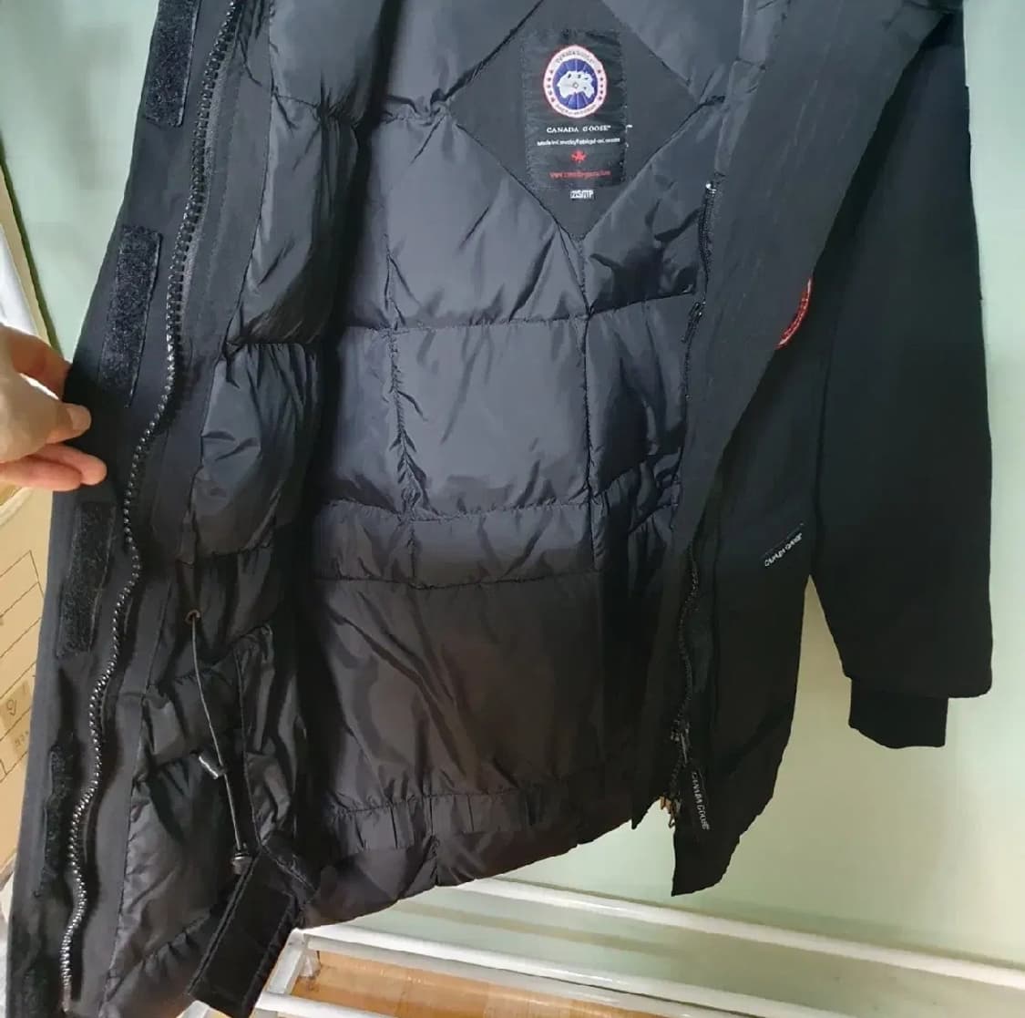 캐나다구스 여성 패딩 2xs 상품이미지4
