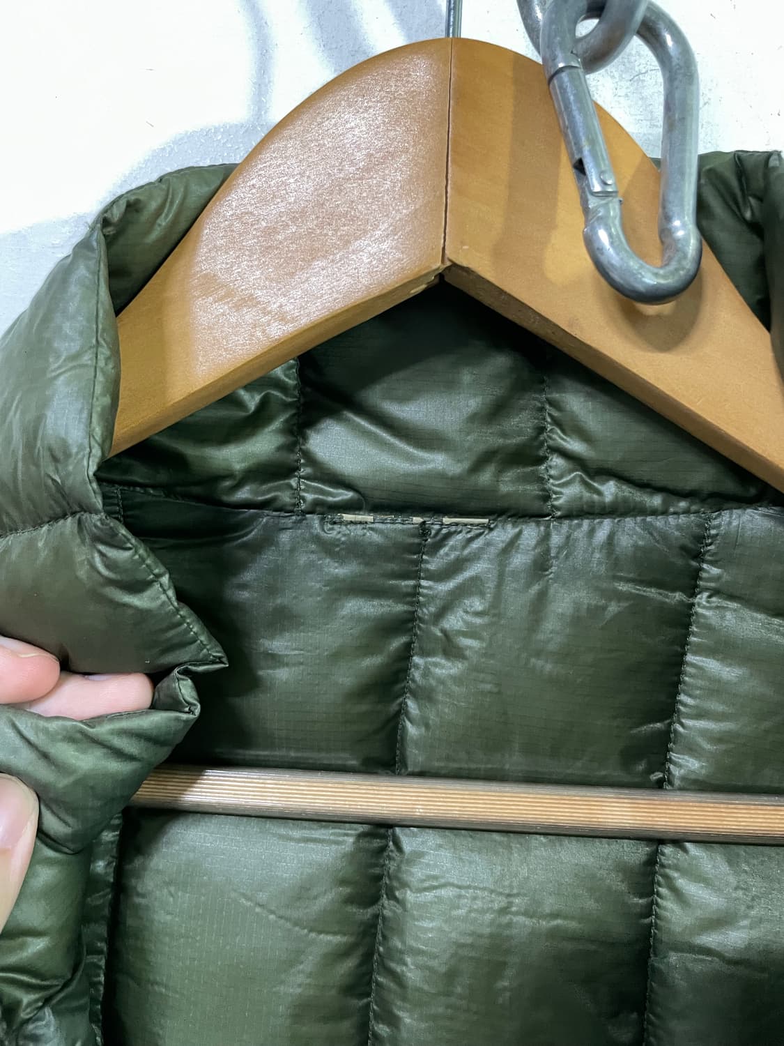 몽벨 플라즈마 1000 경량 구스다운 자켓 초희귀 110사이즈 상품이미지10