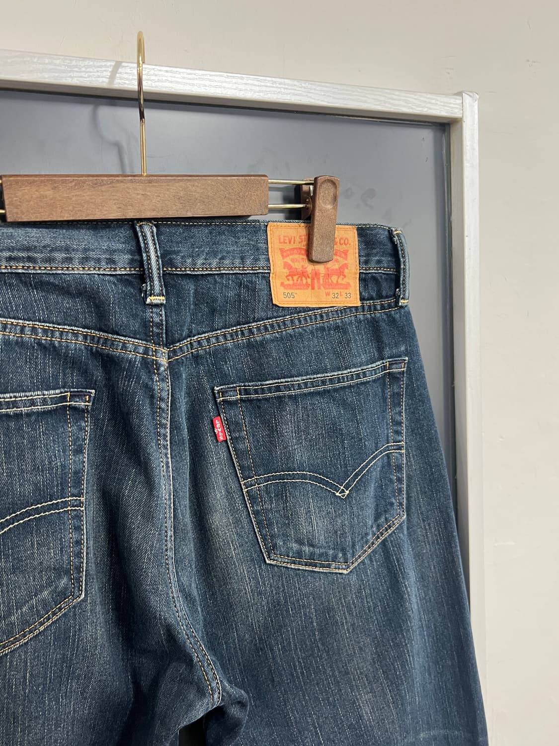 Levis 리바이스 505 레귤러 스트레이트 데님 팬츠 상품이미지2