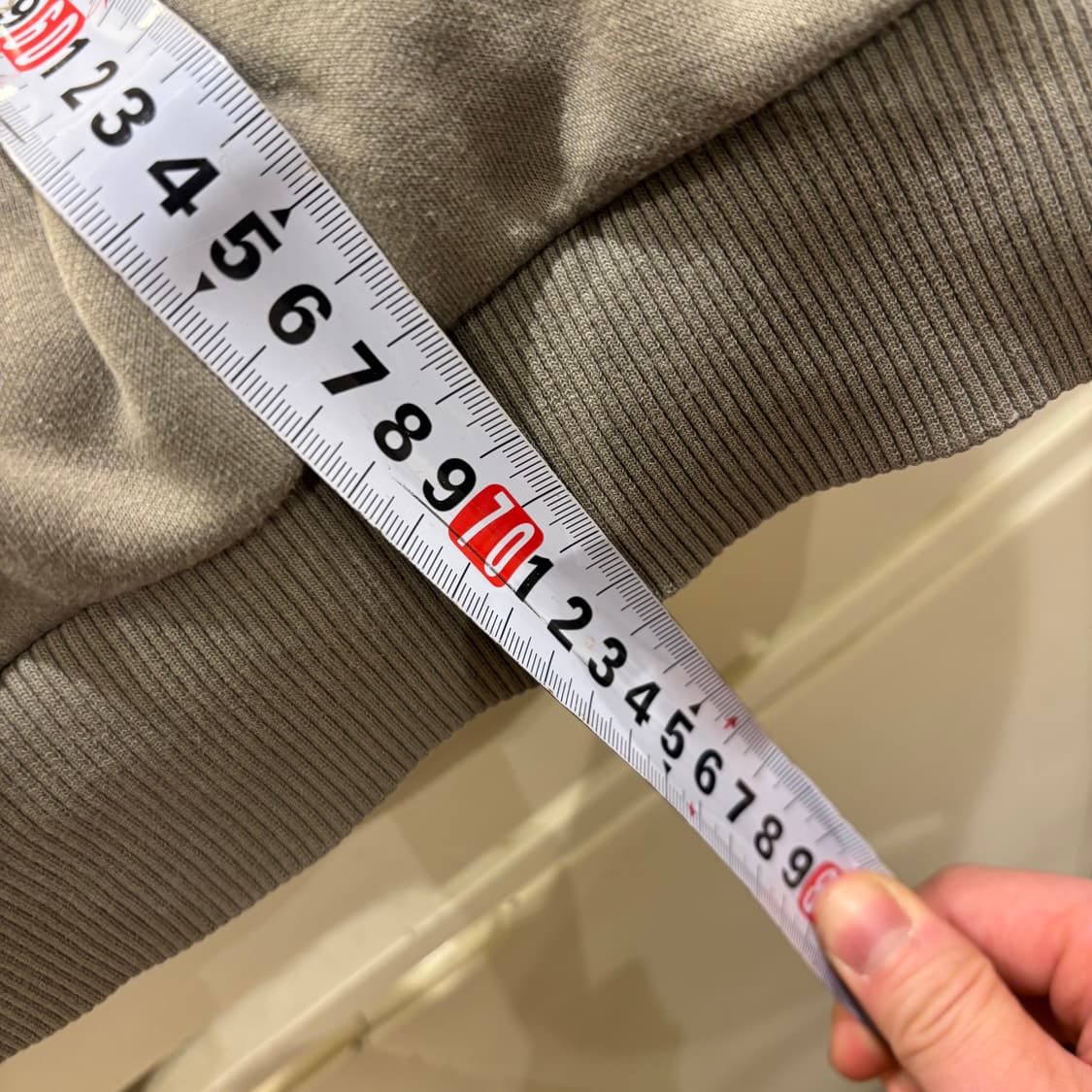 르꼬끄 빅로고 카키 맨투맨 상품이미지4