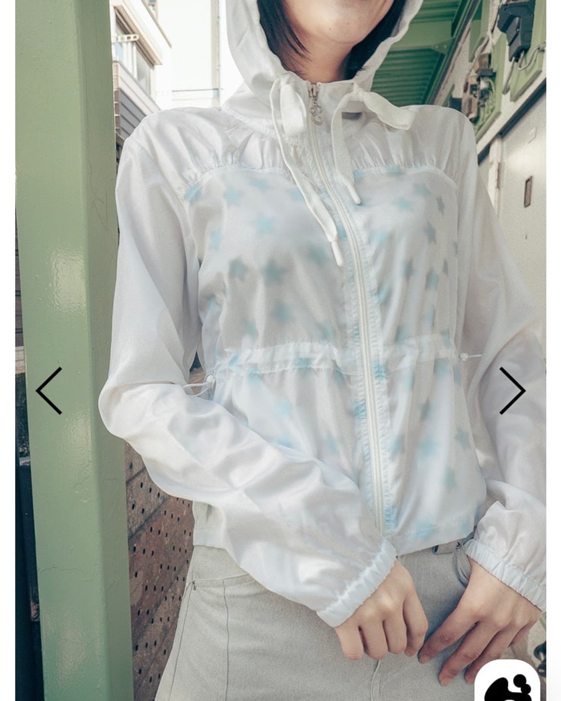 허그유어스킨 스타 더스트 윈드 브레이커 상품이미지2