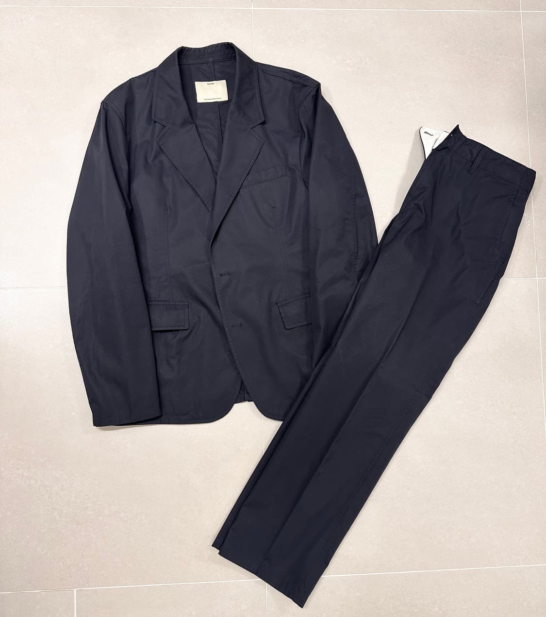 포터리 트래블 셋업 네이비 4size 상품이미지1